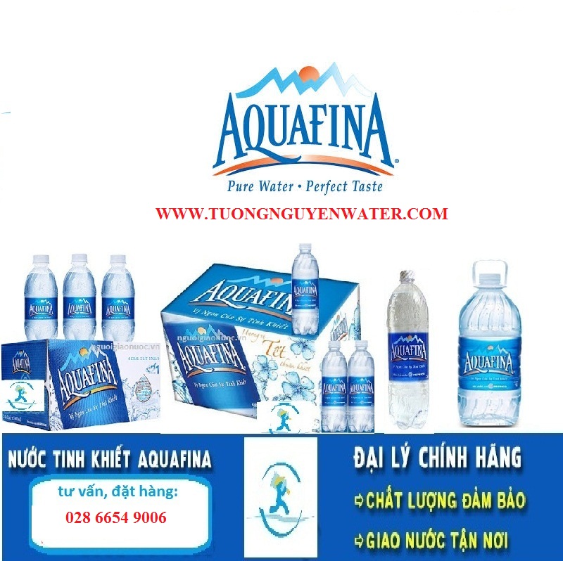 nước uống đóng bình Auafina