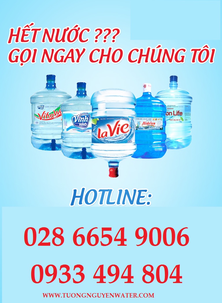 Phân phối nước uống bình giá sỉ